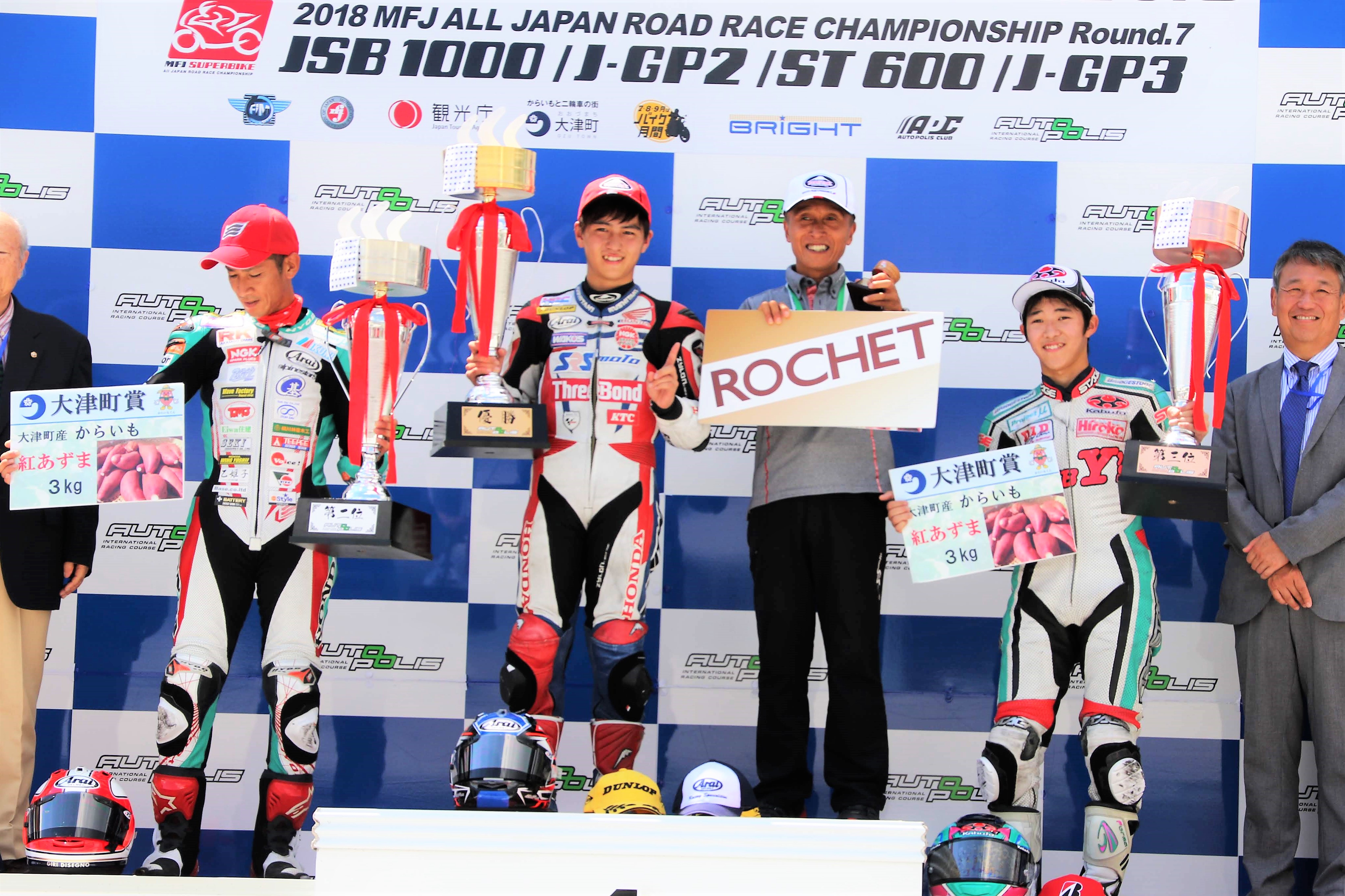 全日本ロードレース選手権Rd.7 決勝レポート